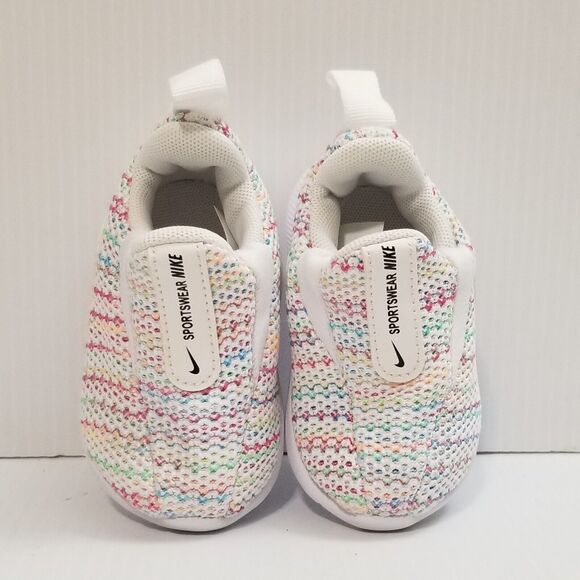 Nike Viale Space Dye White Multicolor BQ7563-100 Girls Size US 2C Sports Slip On - Picture 1 of 13